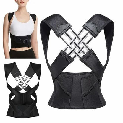 Adjustable Posture Corrector – Back, Neck & Shoulder Support