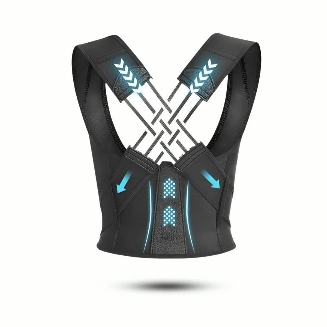 Adjustable Posture Corrector – Back, Neck & Shoulder Support
