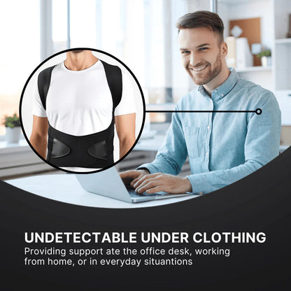 Adjustable Posture Corrector – Back, Neck & Shoulder Support