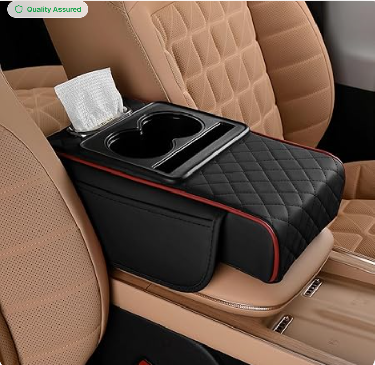 Leather Armrest Cover for Car